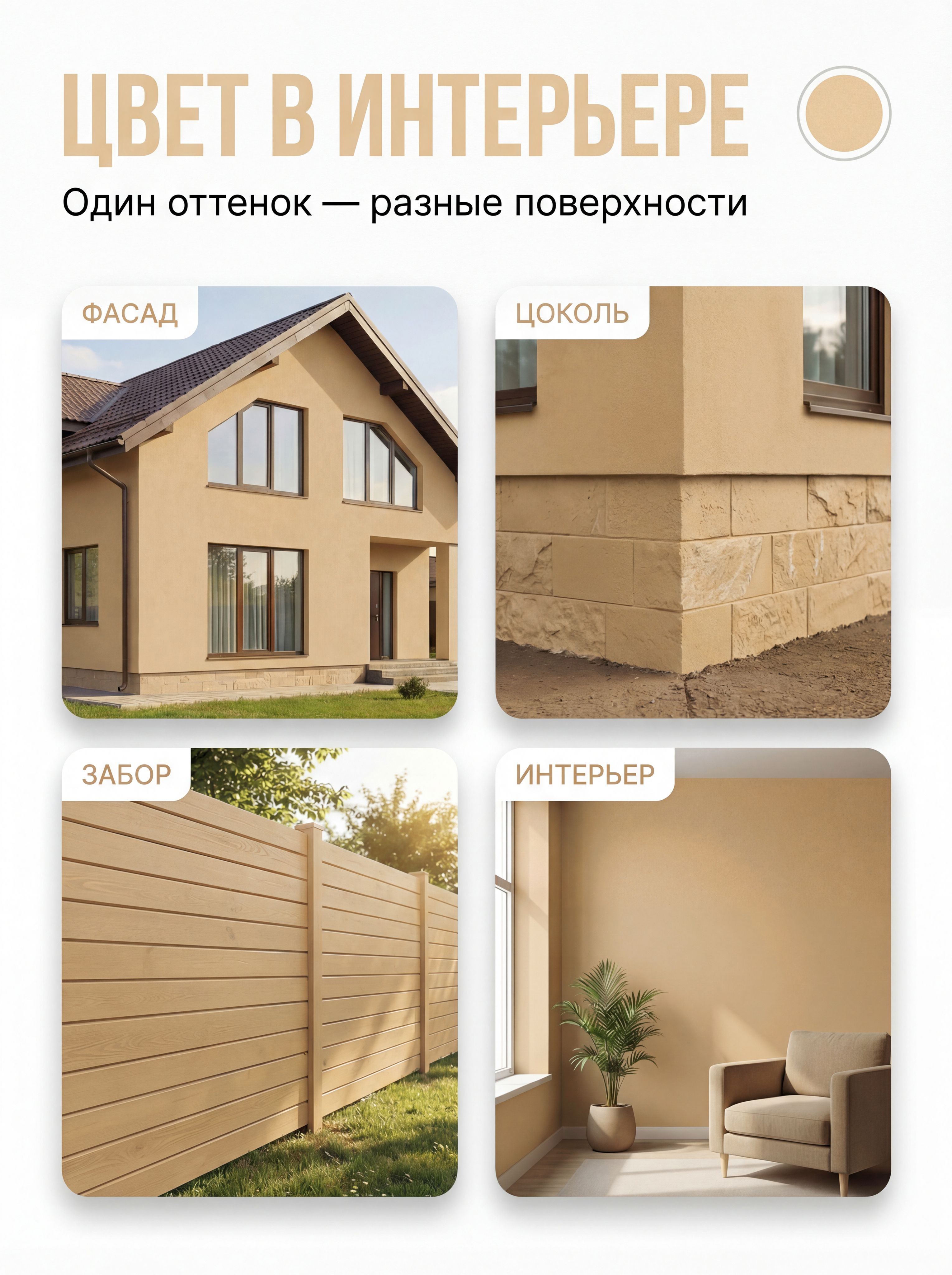 Краска фасадная атмосферостойкая, колорадо